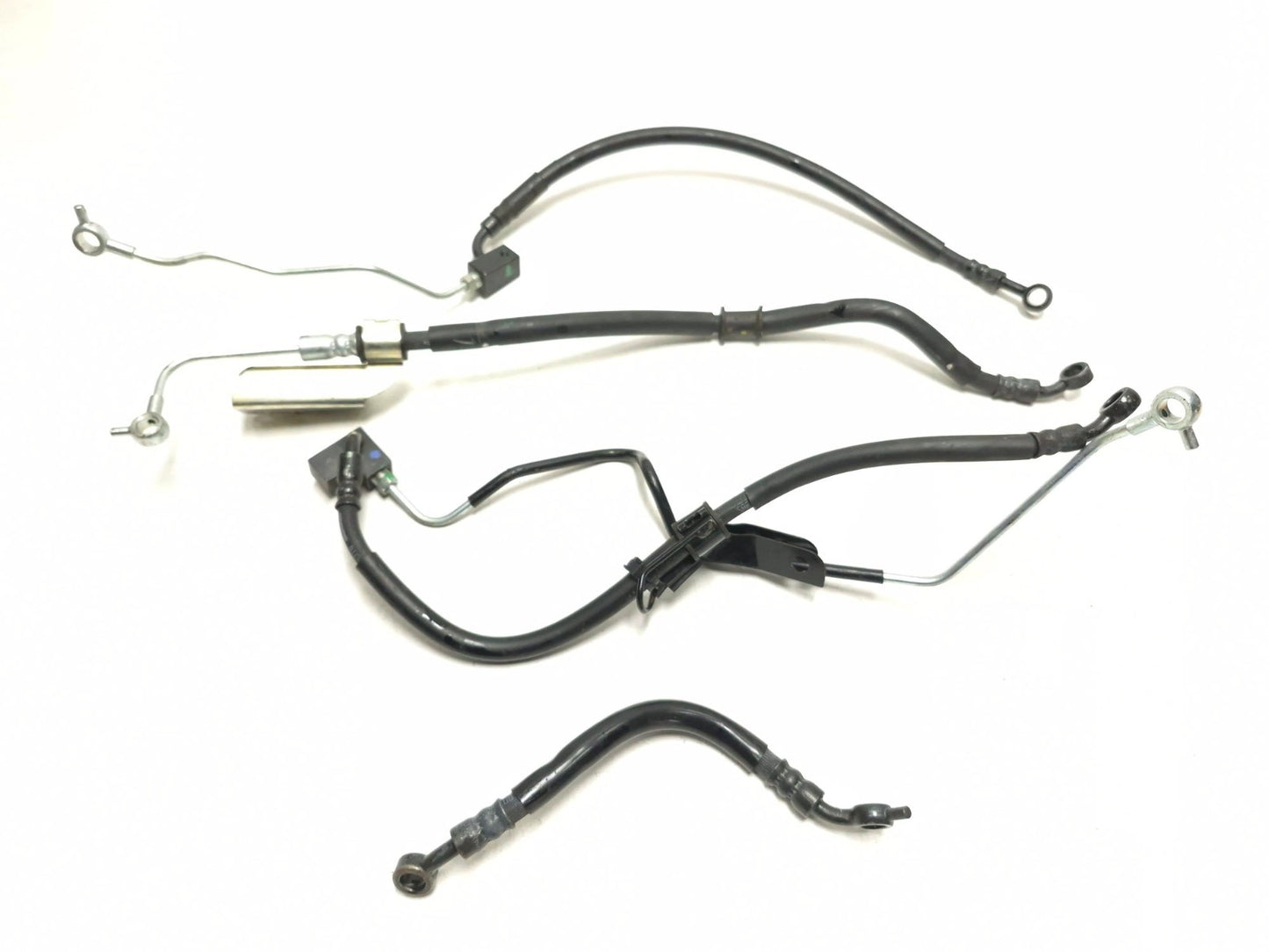 2017 Yamaha Yzf R3 ABS Brake Pipe Line Hose Front & Rear Set OEM
