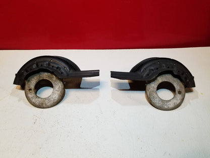 12 13 14 15 Audi A6 Rear Shock Absorber Strut Stone Guard Shield 2pcs OEM
