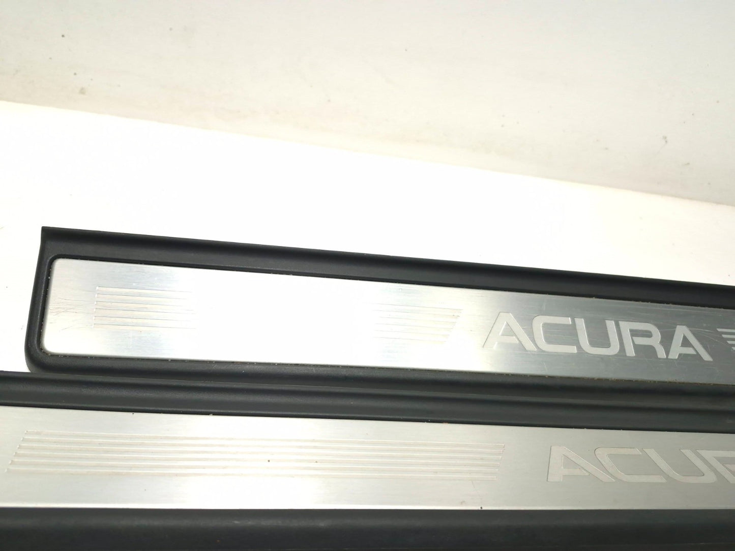 2008 Acura Tl Type-s Door Sill Trim Scuff Plate Rear & Front 4 Pcs OEM