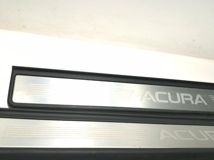 2008 Acura Tl Type-s Door Sill Trim Scuff Plate Rear & Front 4 Pcs OEM