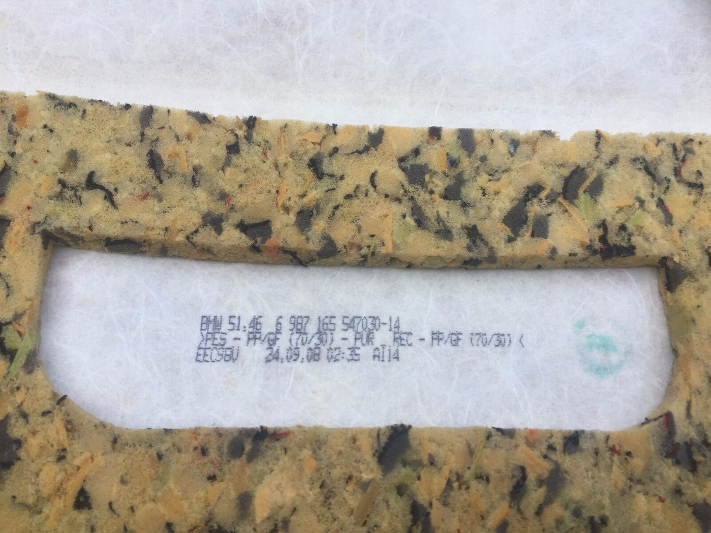 05 06 07 08 09 BMW E60 Rear Deck Shelf Trim Cover W/ Speakers Assembly OEM