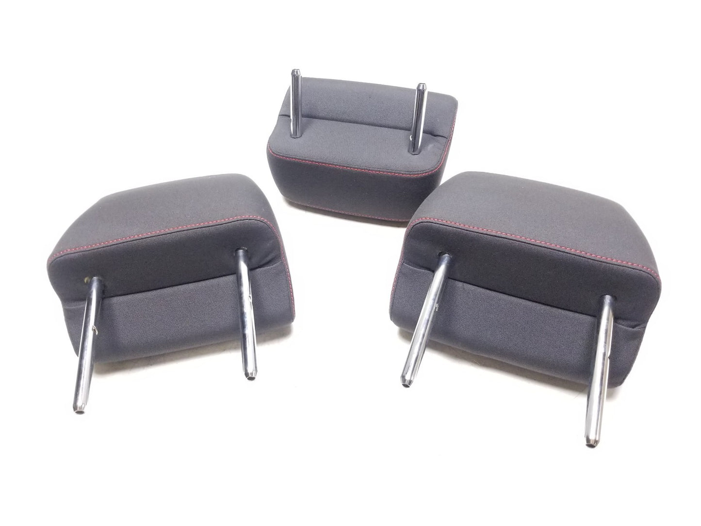 2010 - 2014 VW Golf GTI Rear Seat Headrest Set 3 OEM