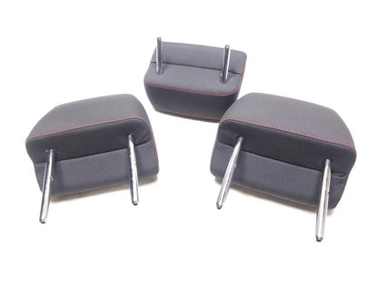 2010 - 2014 VW Golf GTI Rear Seat Headrest Set 3 OEM