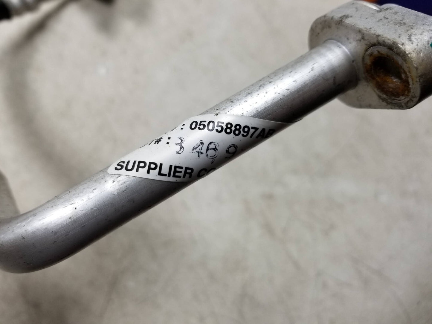 2010 Dodge Caliber Sxt Line A/c Pipe OEM