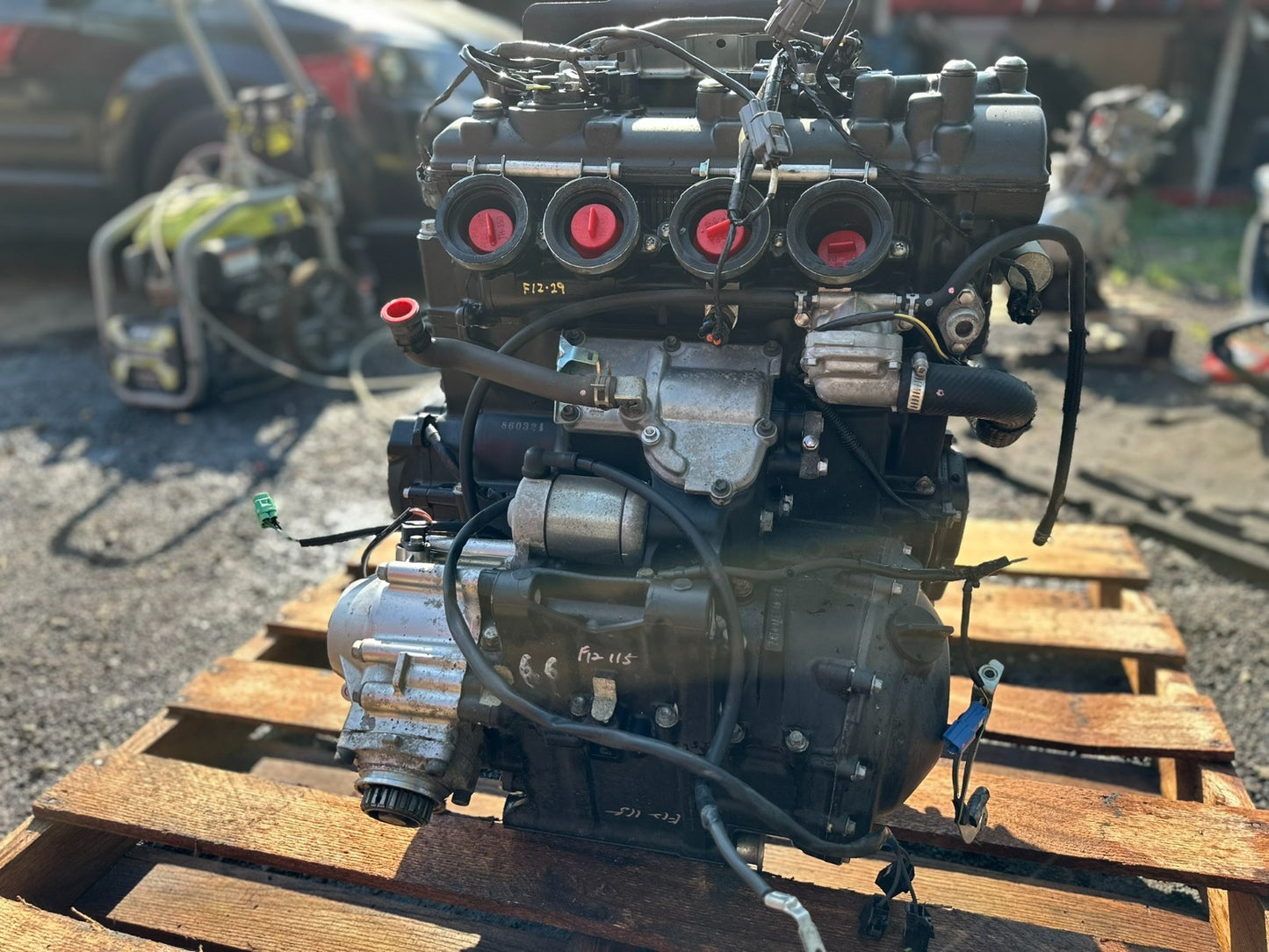 2009 Kawasaki Concours 14 Zg1400 Engine Motor OEM