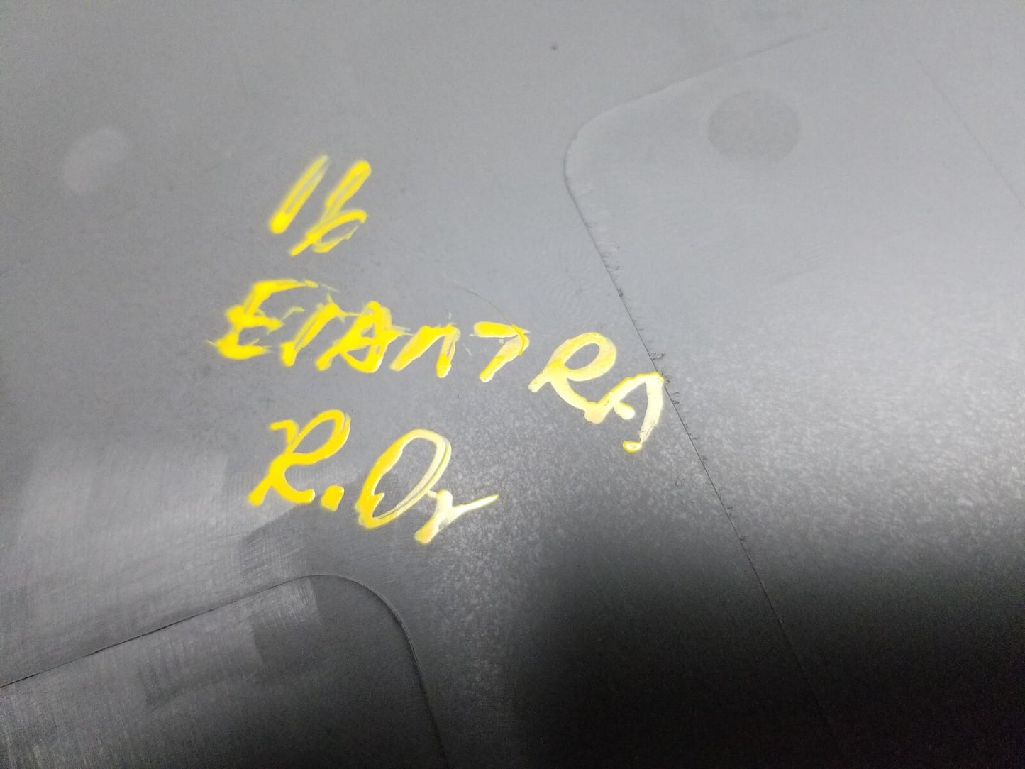 2016 Hyundai Elantra Rear Door Trim Panel Left Driver Side OEM