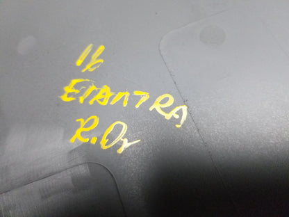 2016 Hyundai Elantra Rear Door Trim Panel Left Driver Side OEM