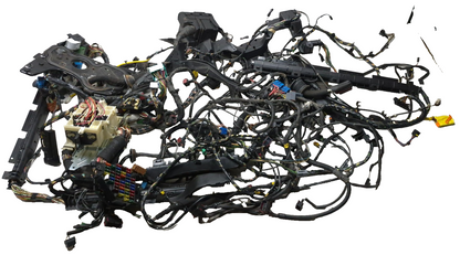 2007 Saab 9-5 Aero Main Dashboard Interior Wiring Harness W/ Fuse Box OEM