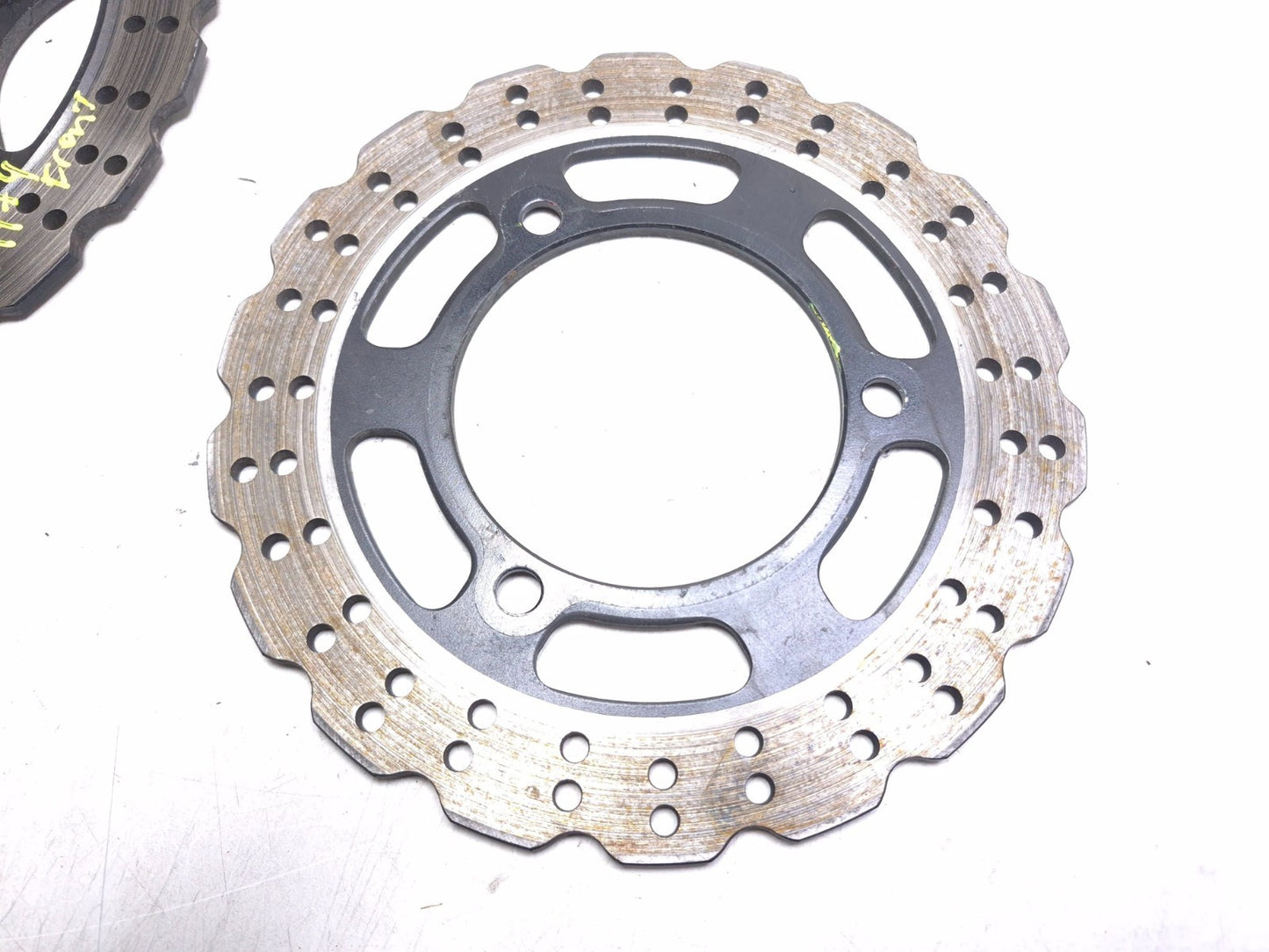 2008 Kawasaki Ninja 250r Ex250j Brake Disc Rotor Front & Rear Pair OEM