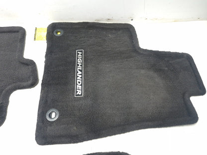 2014-2019 Toyota Highlander Floor Mat Carpet 3pcs OEM