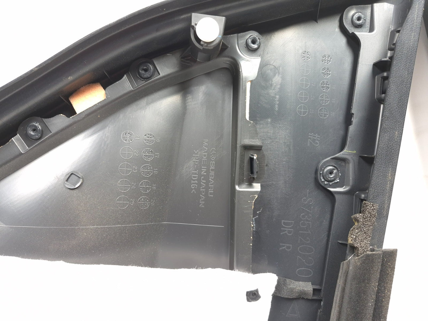 2022 Subaru Crosstrek Front Door Panel Trim Left Right Pair OEM