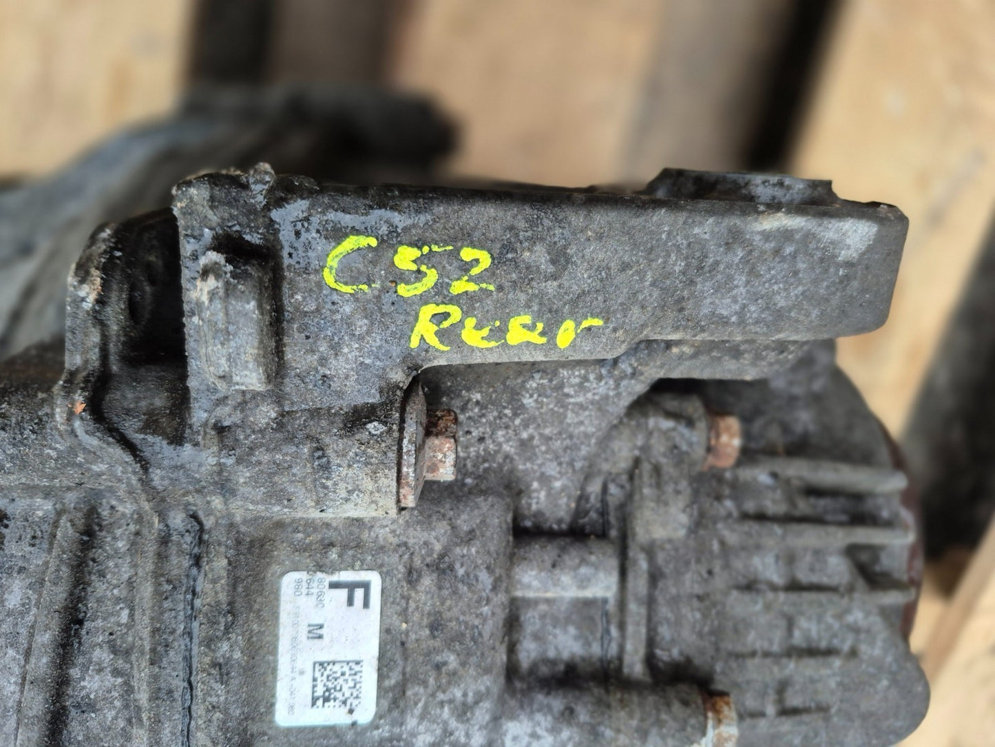 2008 BMW X6 Xdrive 50i Rear Differential Gear Carrier Assy OEM