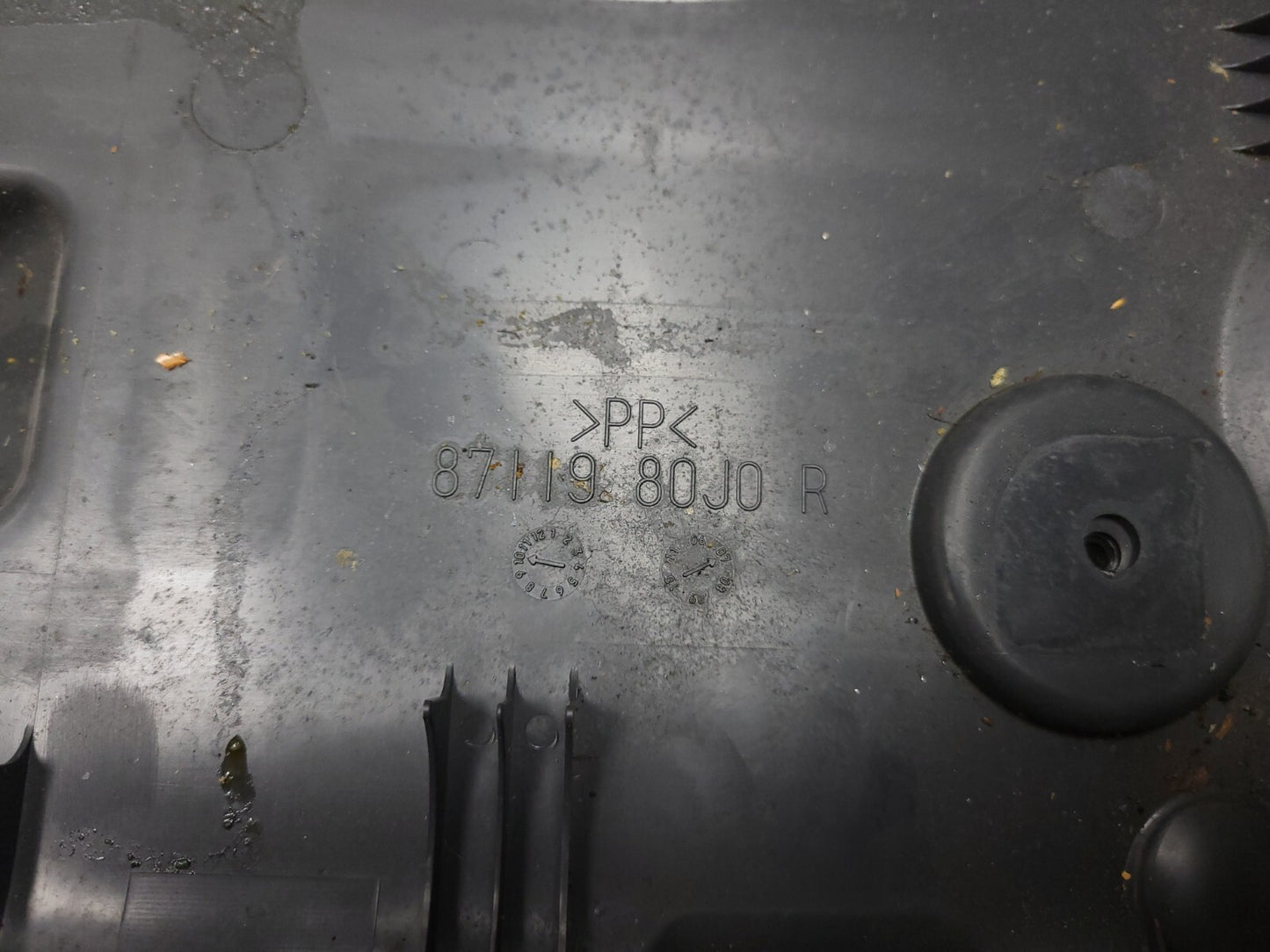 07 - 13 Suzuki Sx4 Hatchback Rear Seat Cushion Bottom Lover Left & Right OEM