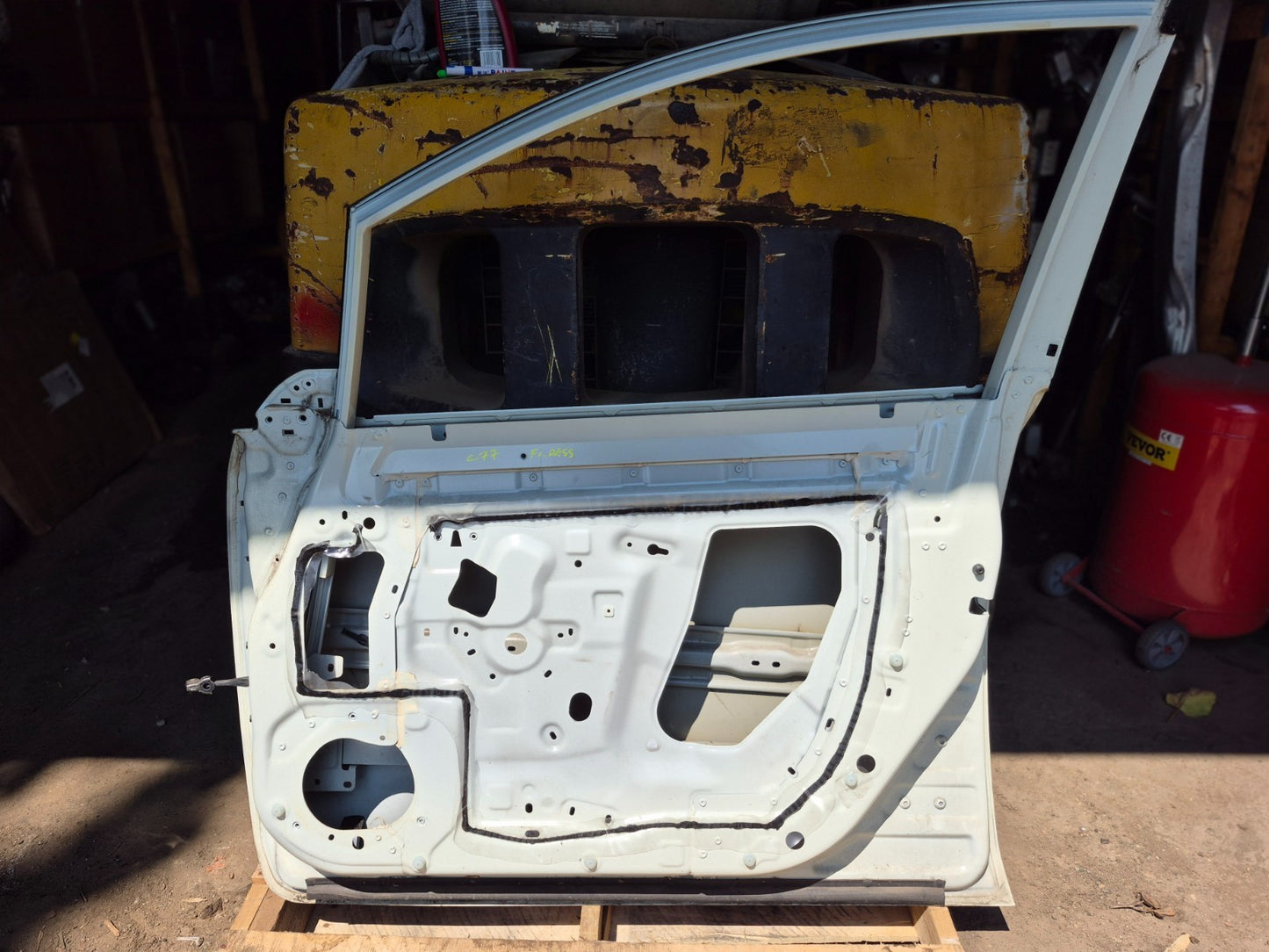 2012 Nissan Leaf Front  Door Shell Passenger Right OEM