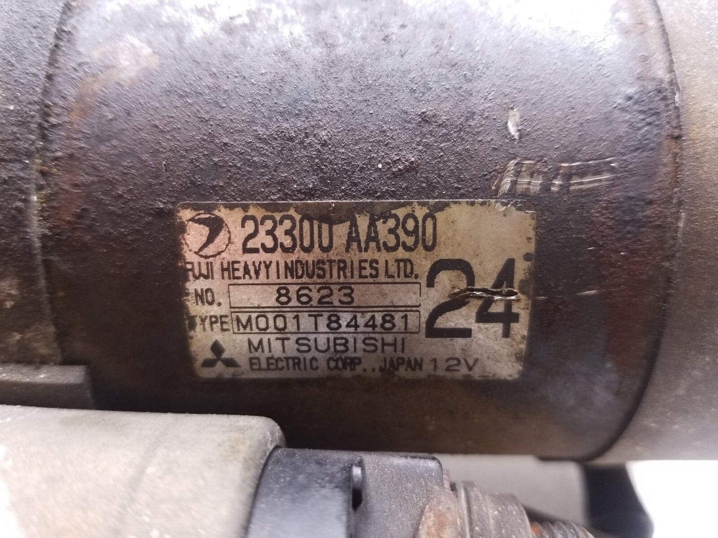 1998 Subaru Forester 2.5l Starter Motor OEM