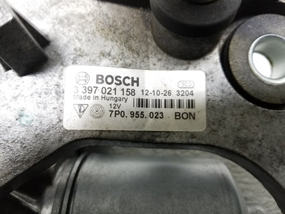 2013 Porsche Cayenne Windshield Wiper Motor W/ Linkage OEM