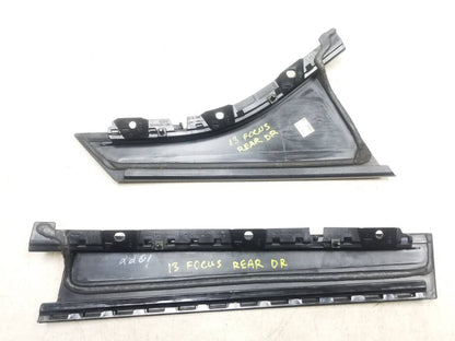 12 - 18 Ford Focus Rear Door Pillar Trim Molding Driver Side Left OEM