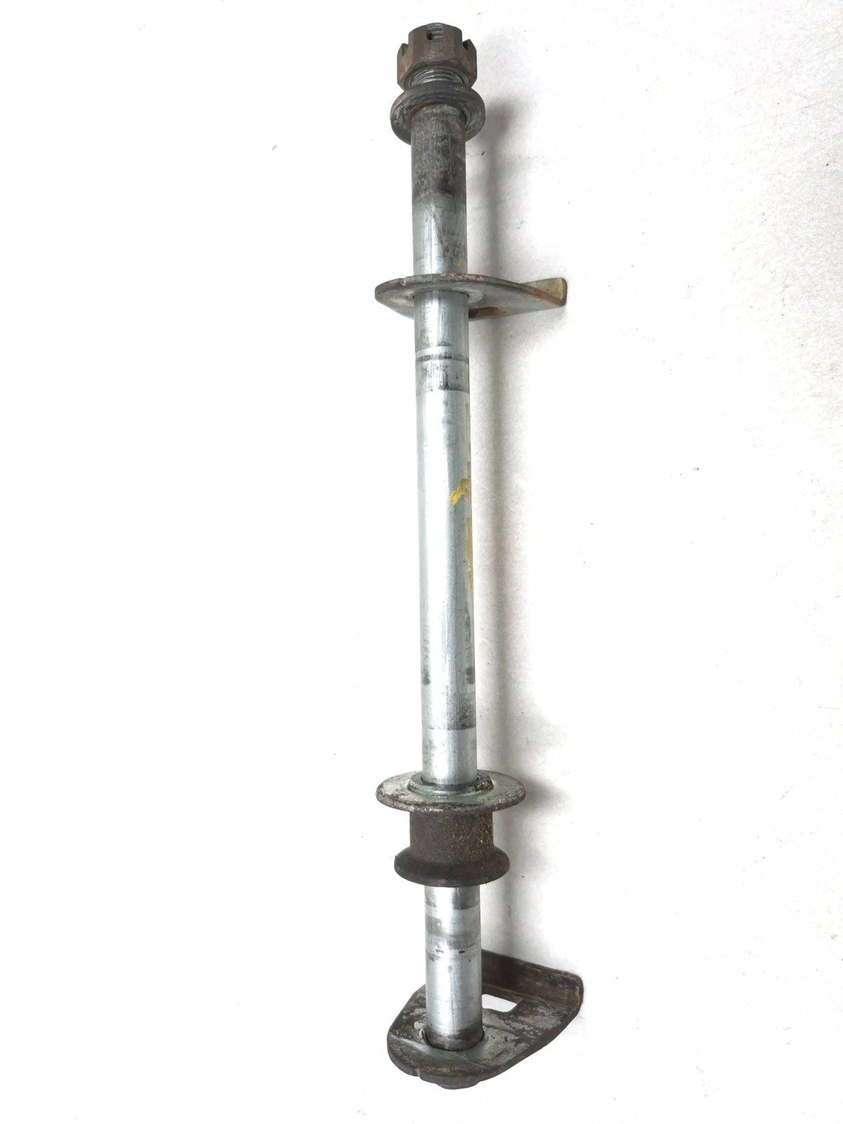 1993 Suzuki Gsx 600 Fp Katana Front & Rear Axles Wheel With Swingarm Bolt OEM