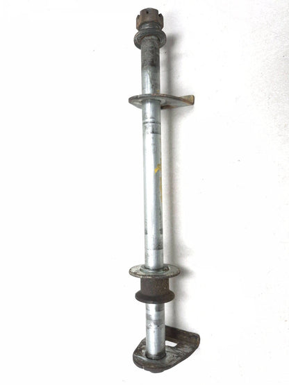 1993 Suzuki Gsx 600 Fp Katana Front & Rear Axles Wheel With Swingarm Bolt OEM