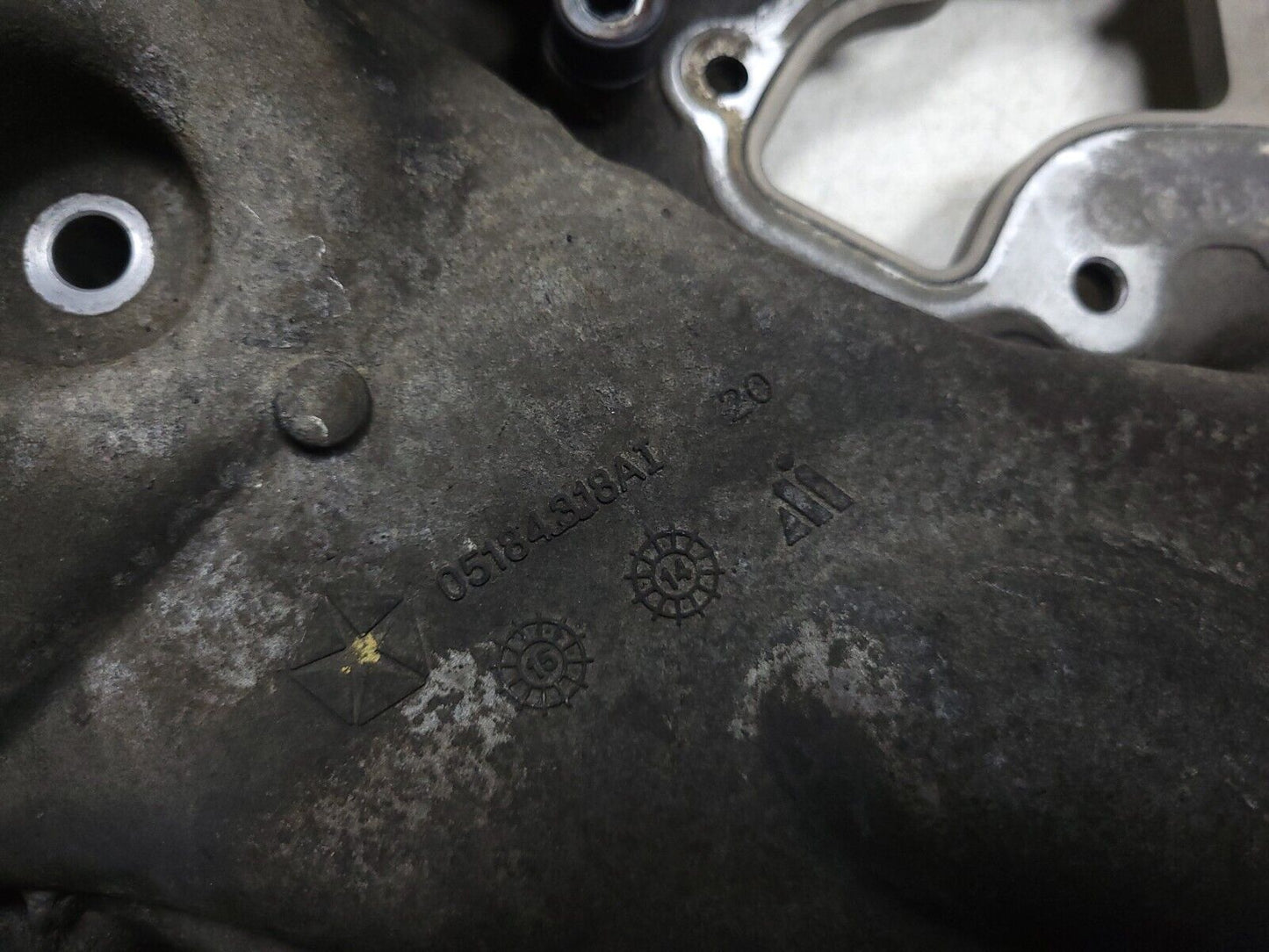 2010 - 2020 Dodge Grand Caravan Timing Chain Cover 05184318ai 3.6l OEM