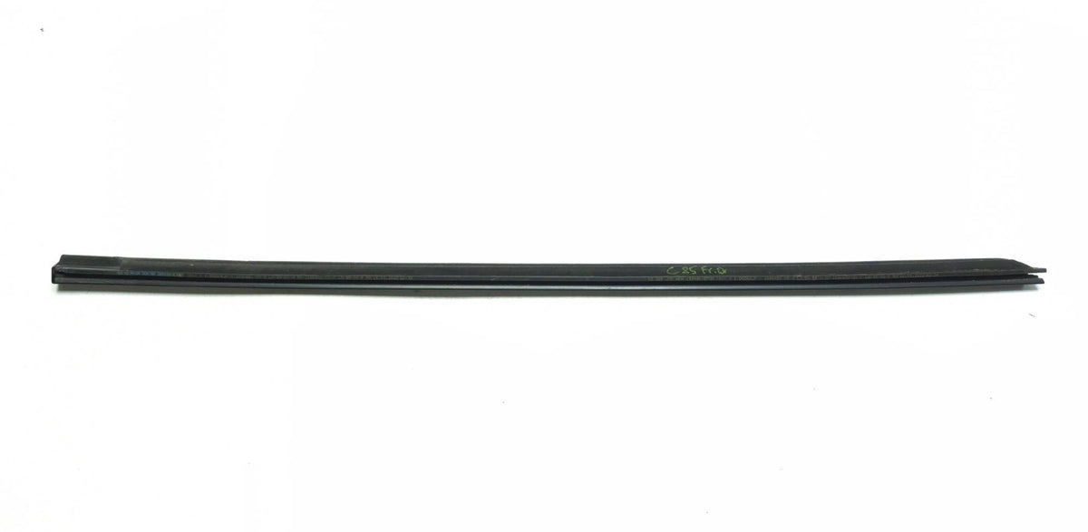2022 Tesla Model 3 Front Left Driver Door Window Outer Belt Molding & Seal OEM