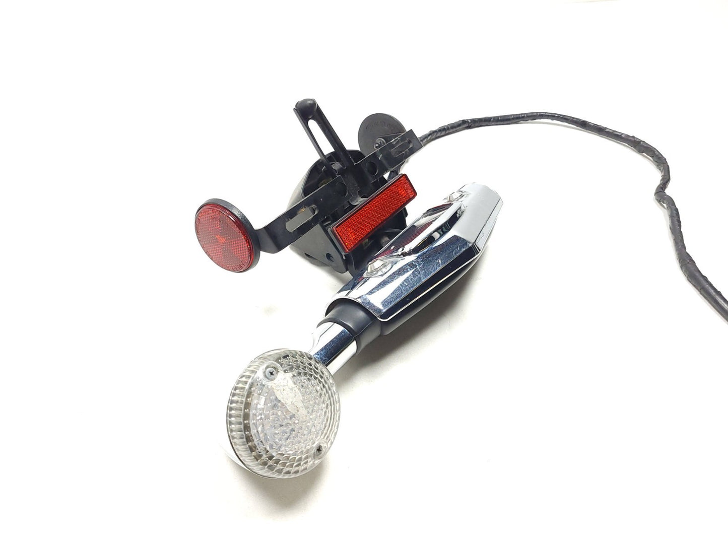 2025 Kawasaki Ninja 500 Ex500a/b License Light W/ Turn Signal & Bracket Assy OEM