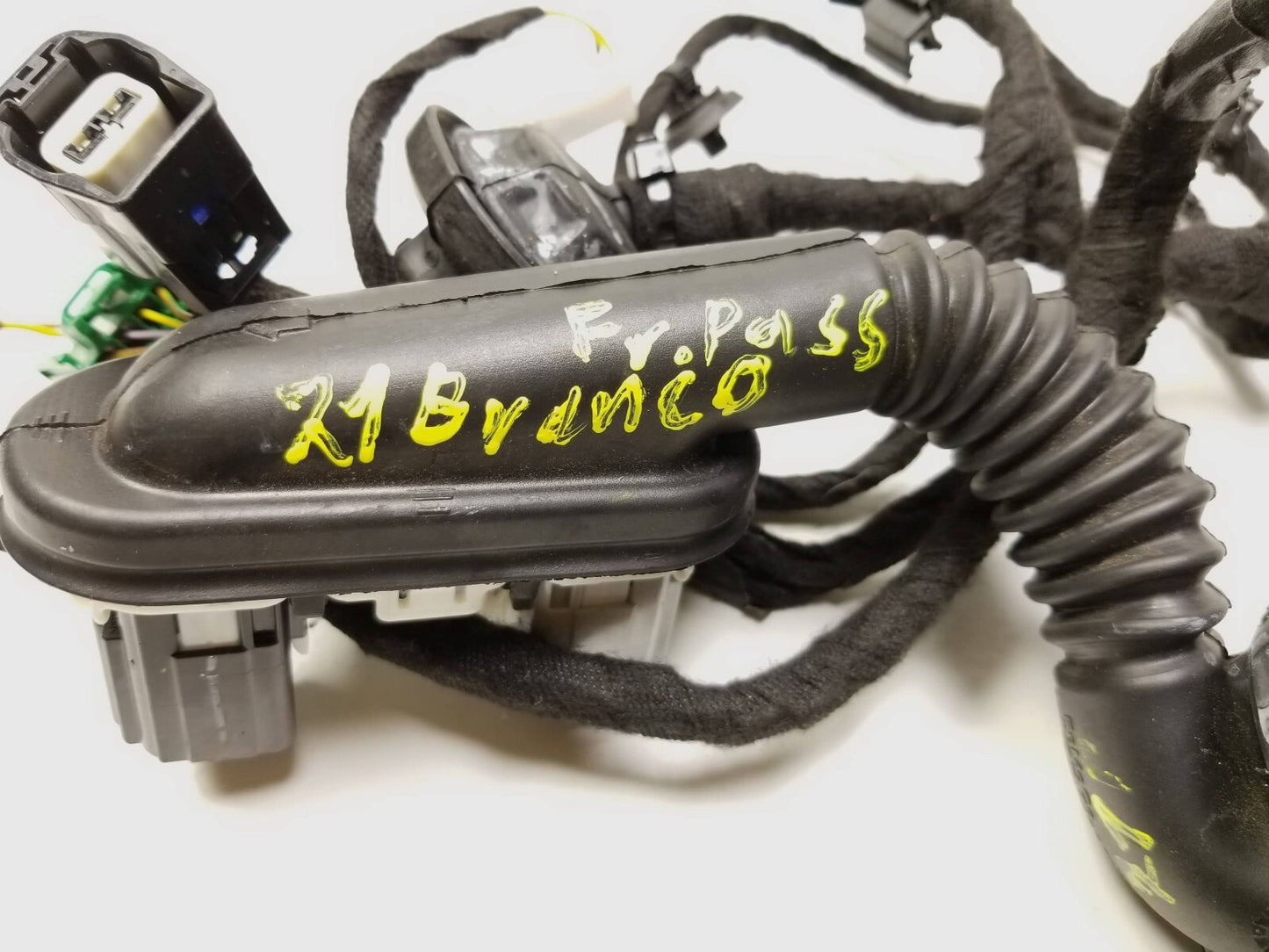 2021 Ford Bronco Front Passenger Door Wiring Harness OEM