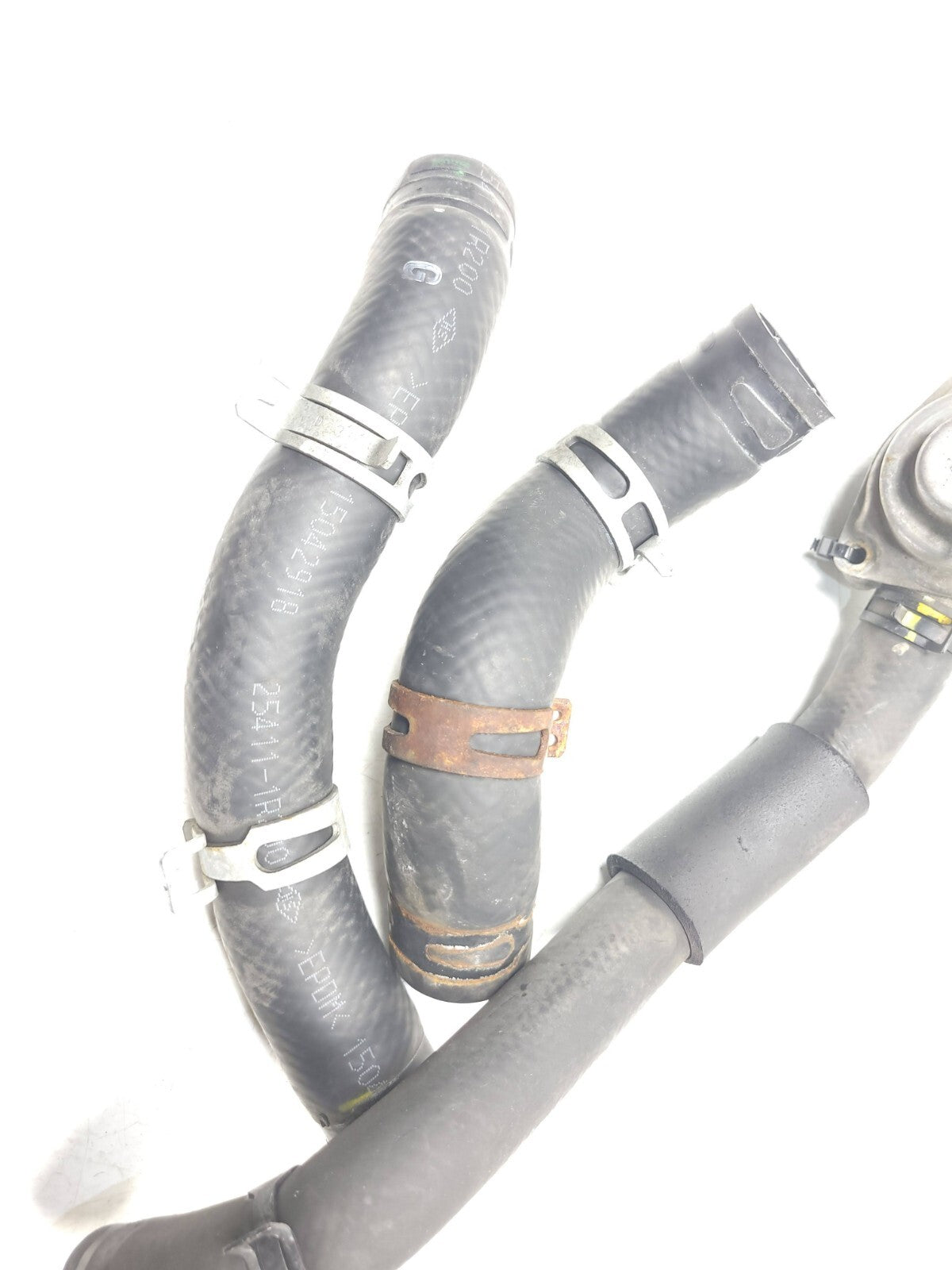 2016 Hyundai Veloster Coolant Intercooler Hose Pipe Line 3pcs OEM