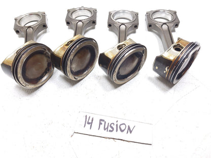 2014 Ford Fusion Piston W/ Connecting Rod 2.5l OEM