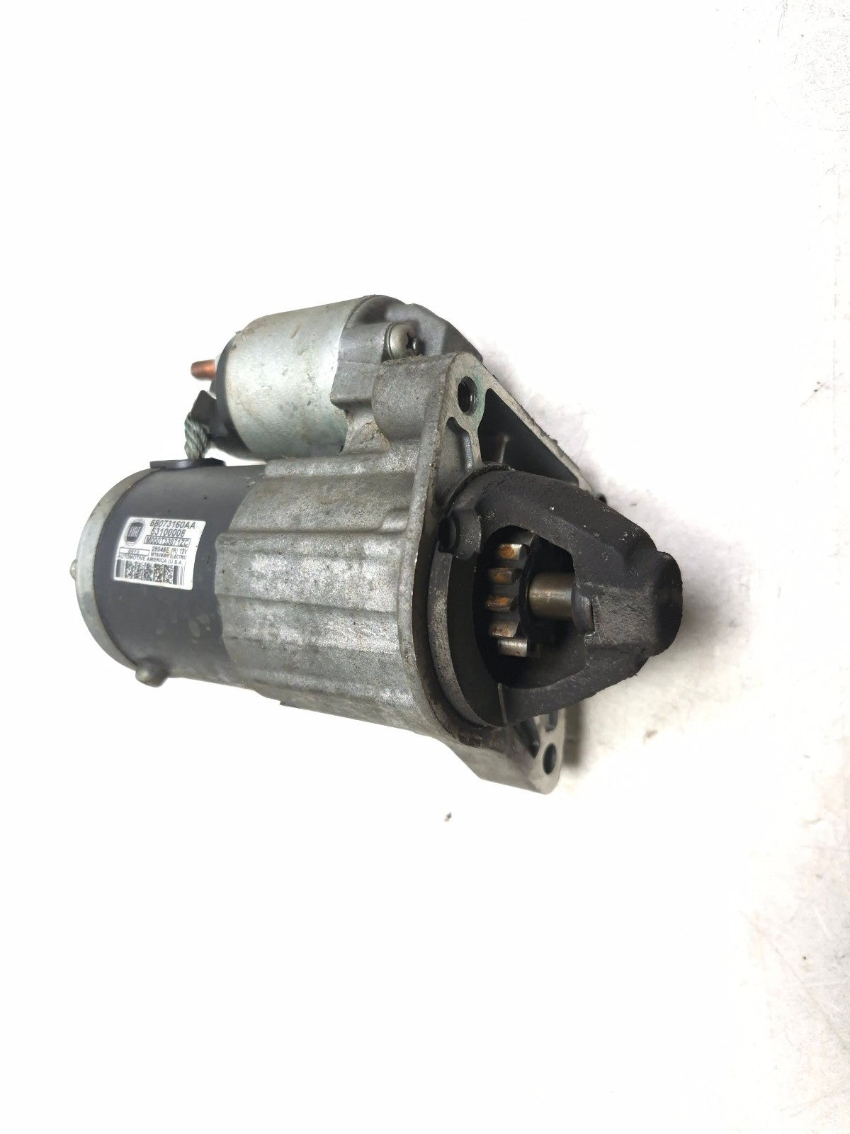 2013 Fiat 500 Turbo Starter Motor 1.4l OEM 68073160aa