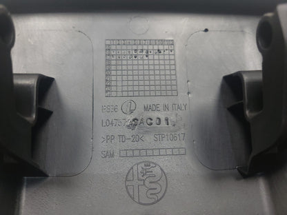 2017-2023 Alfa Romeo Stelvio Front Seat Back Rear cover trim pair OEM