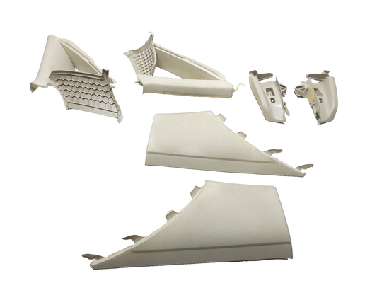 2009 - 2016 Audi A4 S4 Sedan Upper C & D Pillar Trim W/ Seat Belt Guide OEM