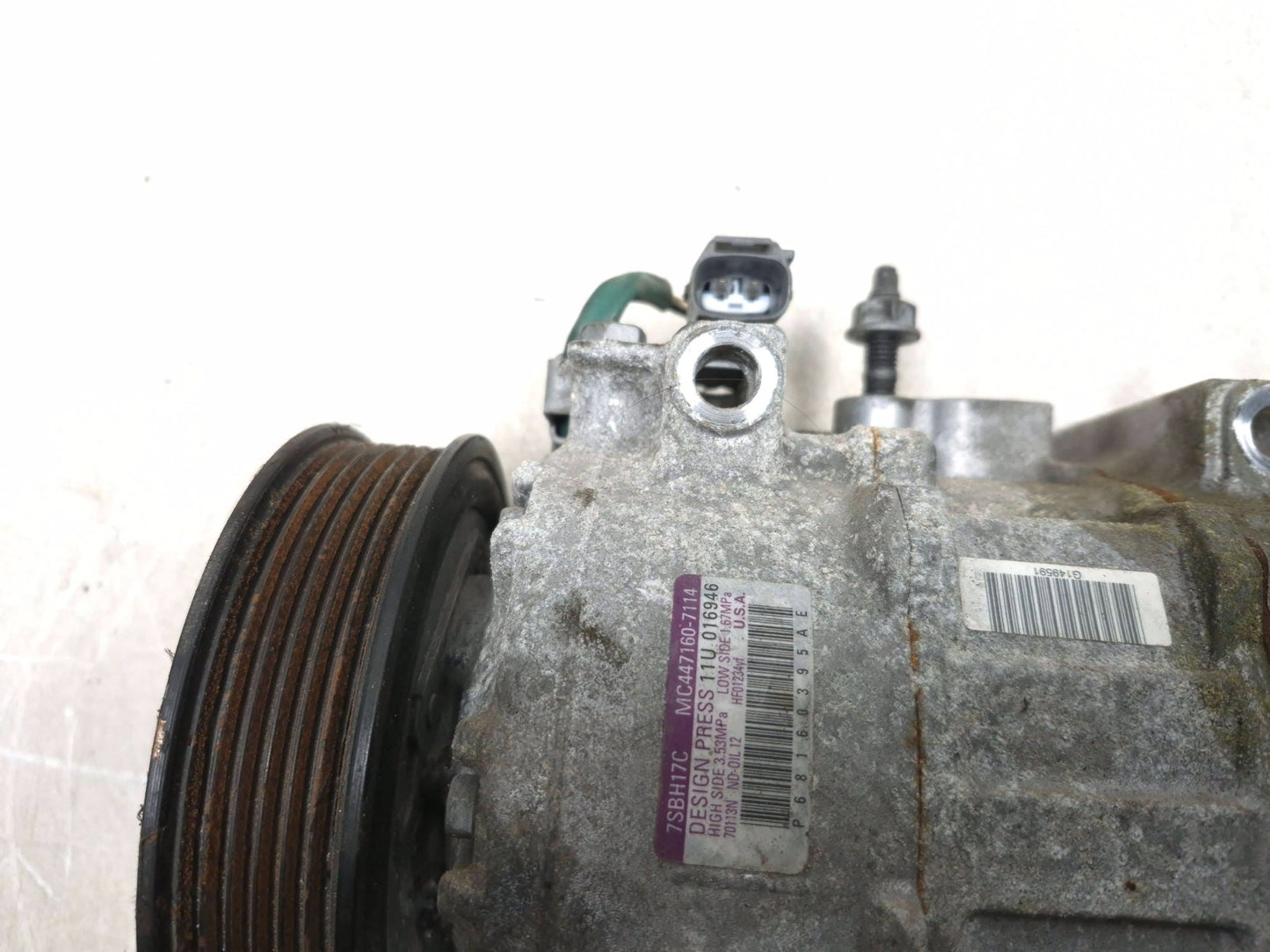 2018 Chrysler 300 Ac Compressor 3.6l OEM