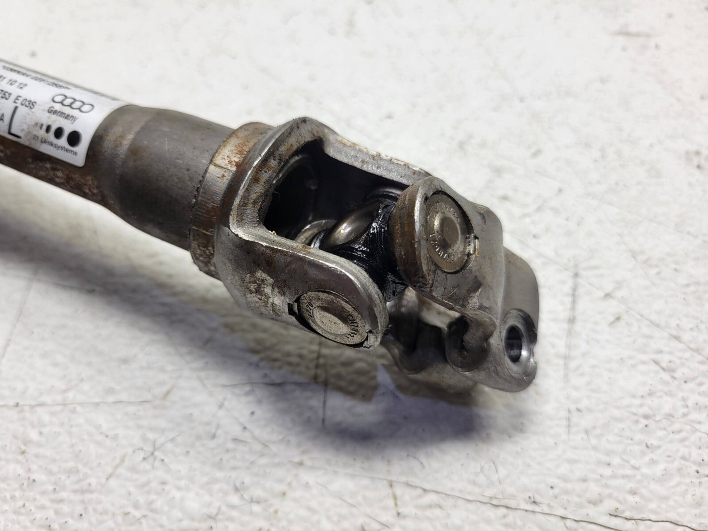 2013 Audi A4 S4 Steering Column Lower Shaft OEM