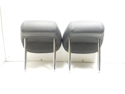 2012 Audi A7 Rear Seat Headrest Pair Left Right Gray Leather OEM