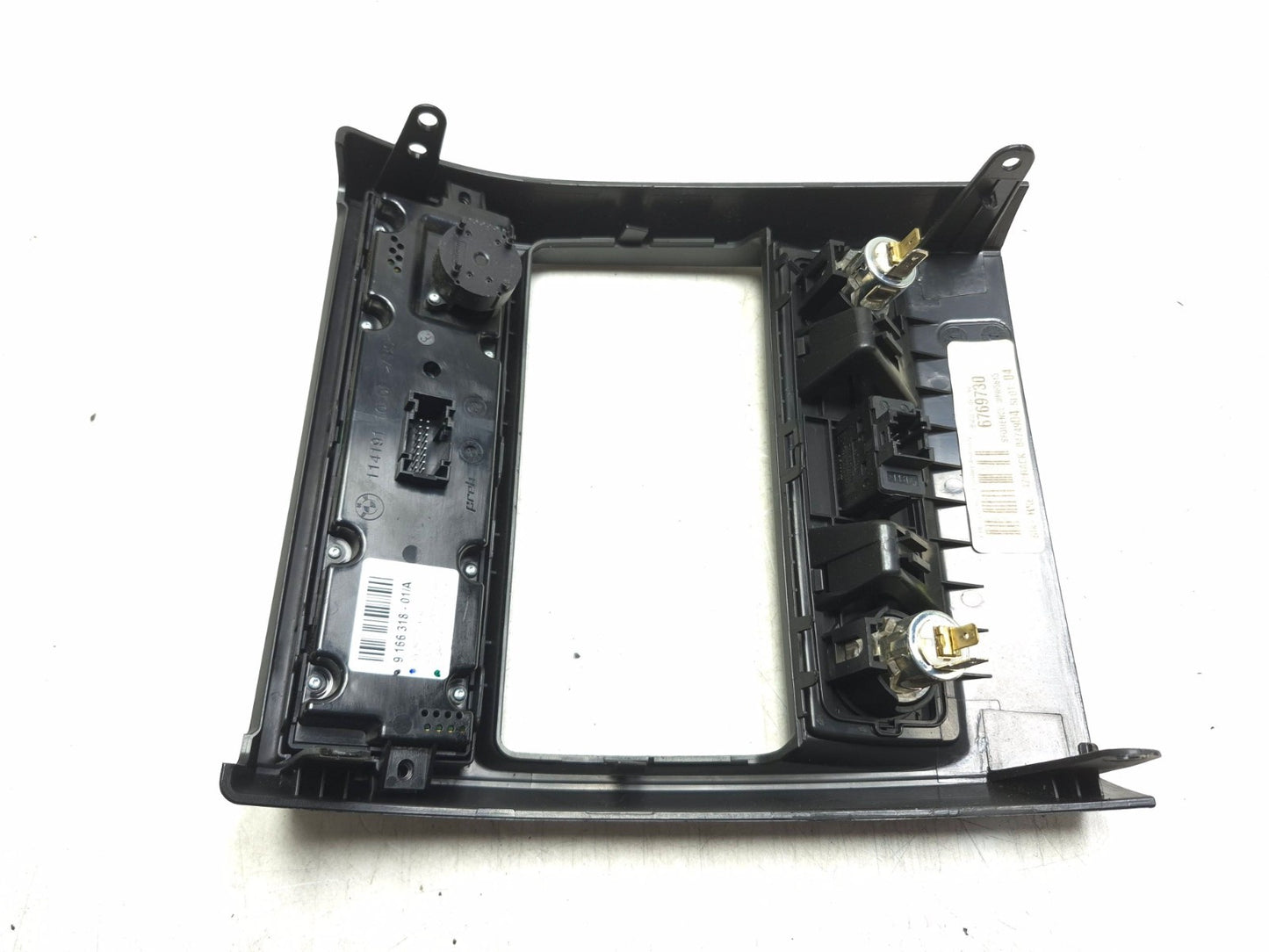 2008 BMW X6 E71 Rear A/c Heater Control Panel Switch W/ Heated Seat Assy OEM