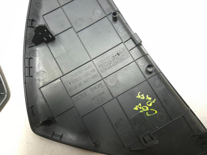 2018 Hyundai Sonata Door Sill Scuff Plate Trim Front & Rear W/ Dash End Cap OEM