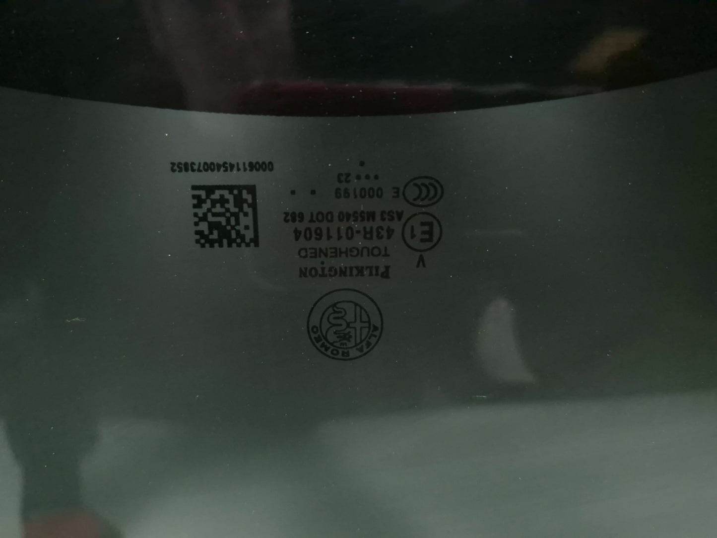 2024 Alfa Romeo Stelvio Sunroof Sun Roof Moonroof Glass OEM