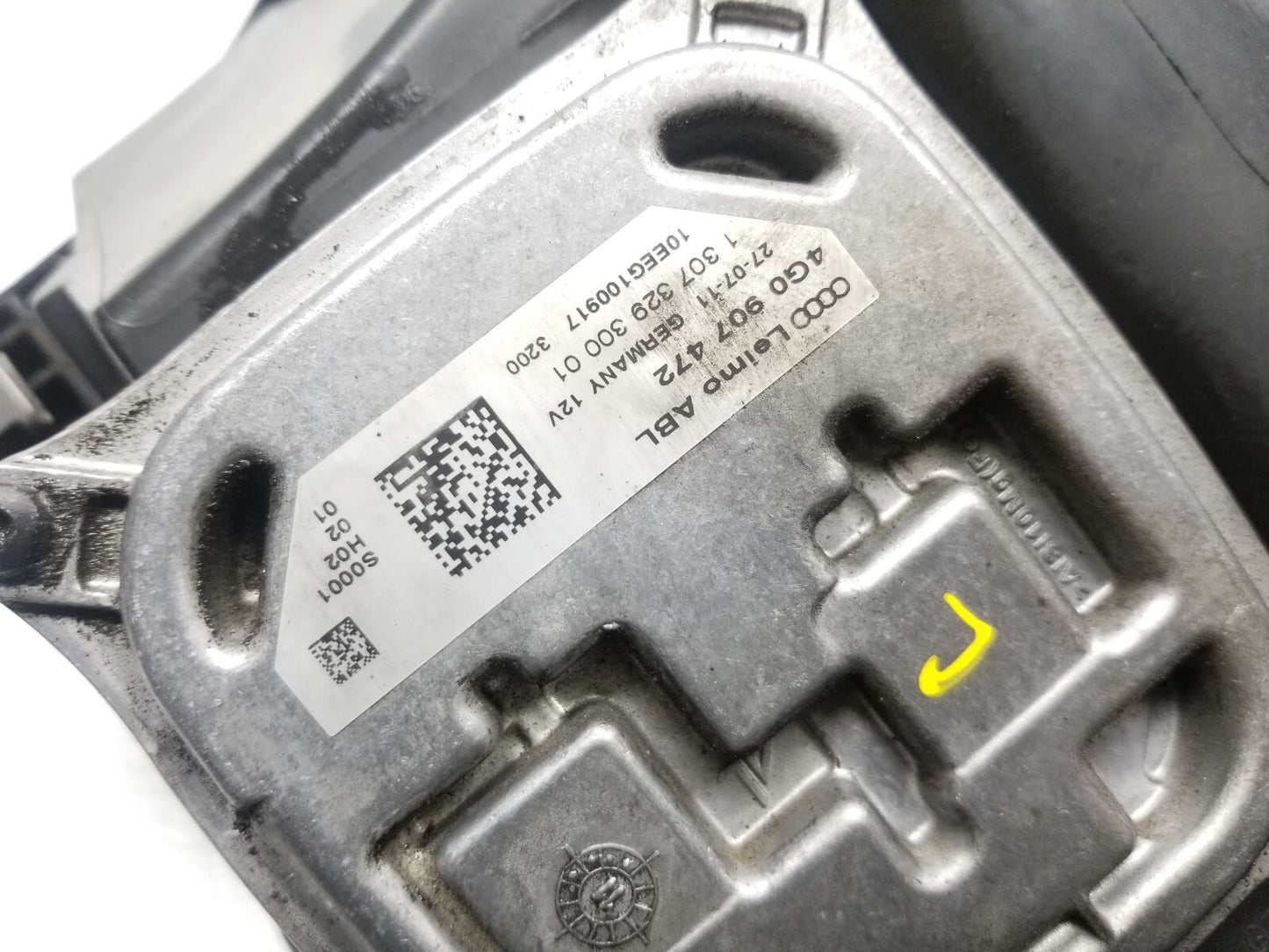 2012 Audi A7 Front Headlight Led Left Driver Side OEM