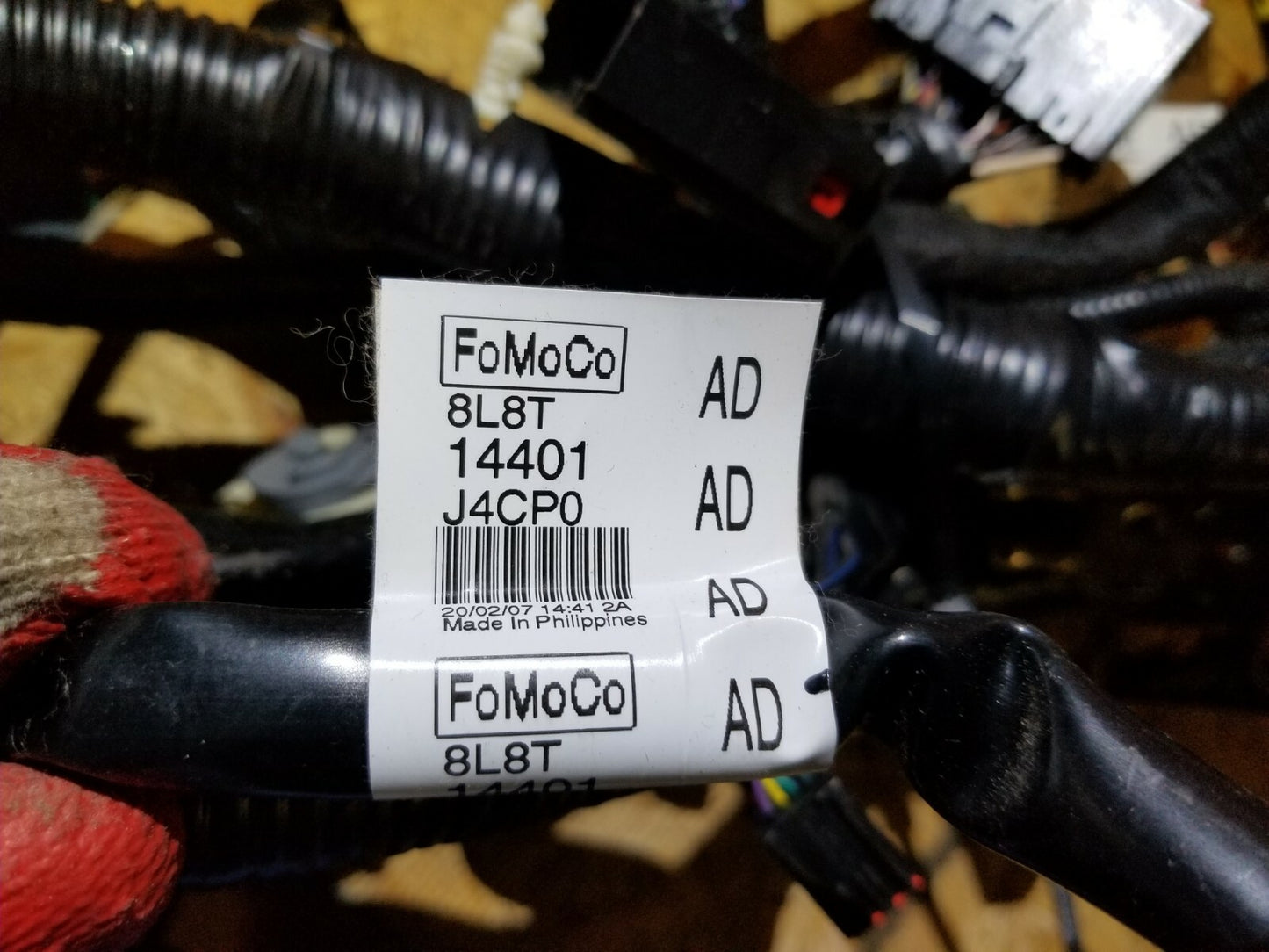2008-2012 Ford Escape Dashboard Wire Wiring Harness  OEM
