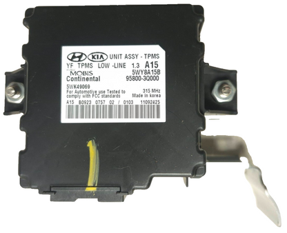2012 Hyundai Sonata Tire Pressure Monitor Control Module OEM