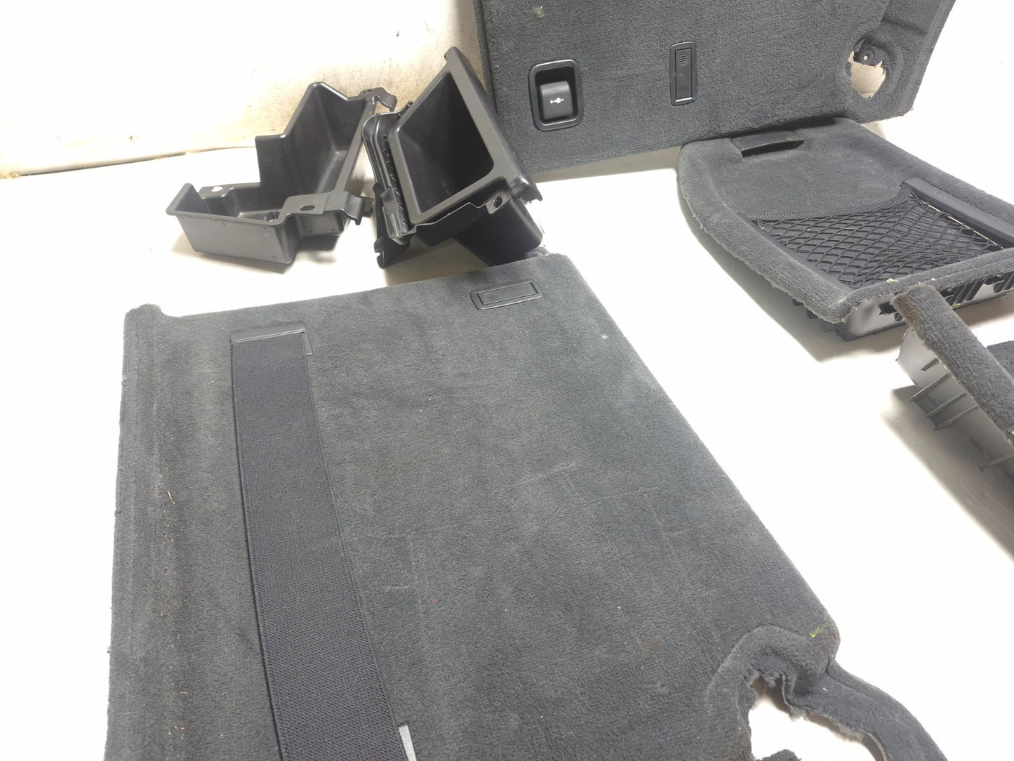 2008 BMW X6 E71 Trunk Side Trim Panel & Storage Compartment OEM