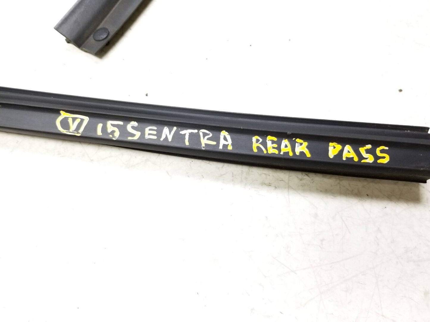 2015-2019 Nissan Sentra Door Weatherstrip Seal & Belt Rear Passenger Side Rh OEM