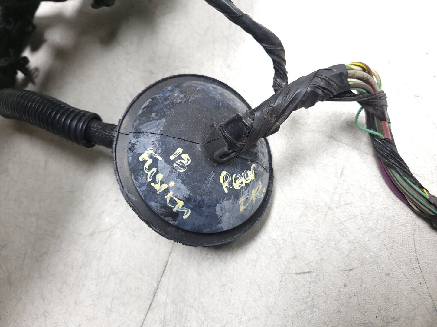 2013 - 2016 Ford Fusion Door Wire Harness Rear Passenger Side Right OEM
