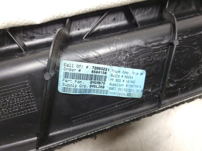 2007-2013 BMW X5 E70 Trunk Luggage Cargo Trim Panel Cover Left & Right 4pcs OEM