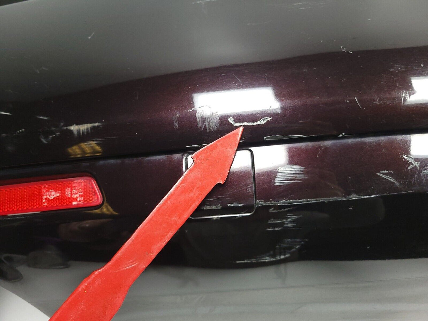 07 08 09 Mazda CX7 Cx-7 Rear Bumper Cover Eg21-50221 Color 28w ✅