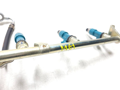 2004 - 2007 Honda Cbr1000rr Fuel Rail & Injectors W/ Hose OEM