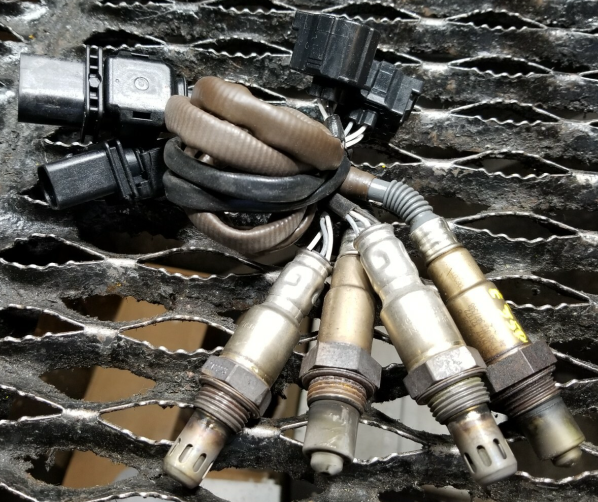 2013 Mercedes E350 Oxygen Sensor 4pcs OEM