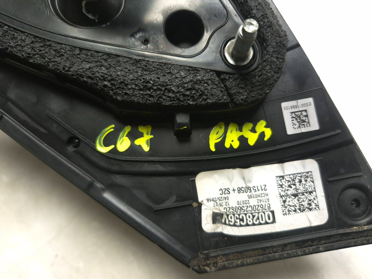 2018 Hyundai Sonata Front Right Passenger Side View Mirror OEM