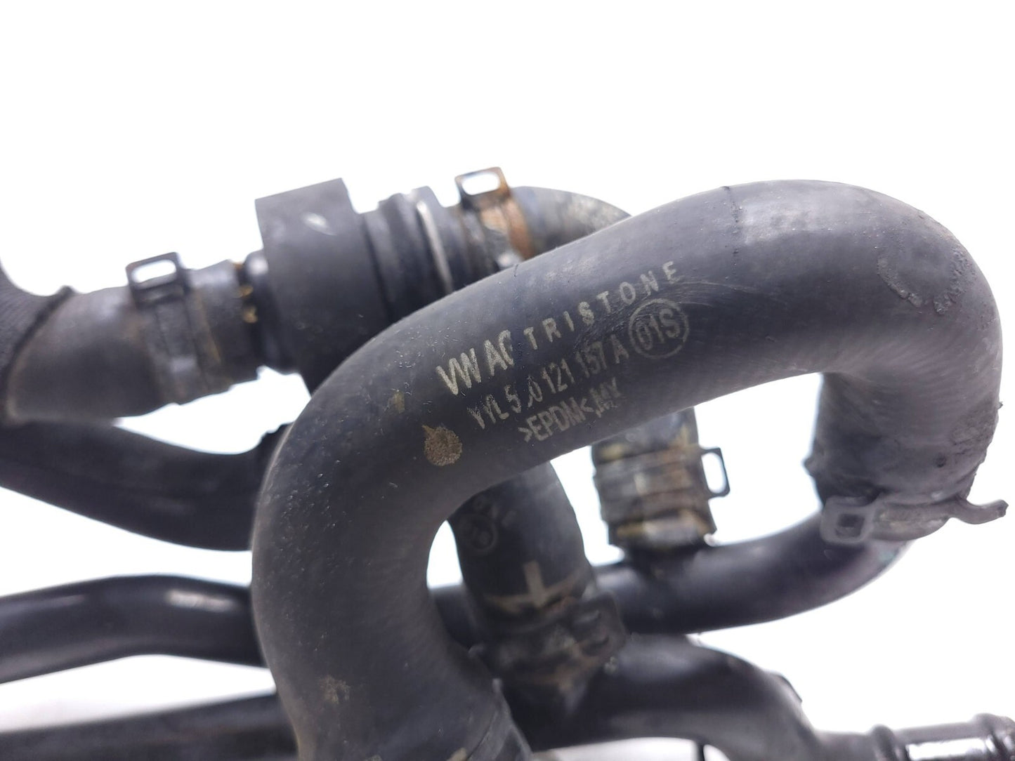 2017 Volkswagen Passat Engine Coolant Hoses Line Pipes 1.8t OEM